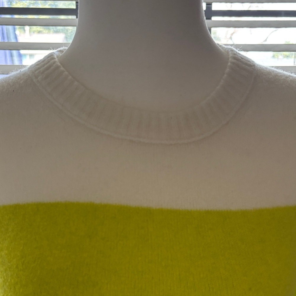 J.Crew Factory Colorblock Sweater – XS – Fall Preppy Knit - Picture 2 of 9